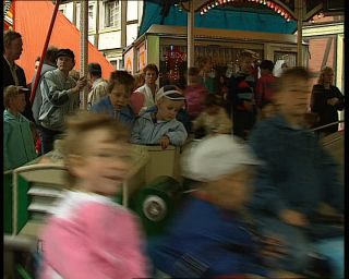 Link to Video | Mecklenburg-Western Pomerania, Saxony, German Democratic Republic, 1990, Mecklenburg, Parchim, eastern Germany