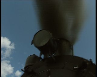 Link to Video | German Democratic Republic, steam locomotive, 1990, color, standard-definition television, Rügen, 1990s, Deutsche Reichsbahn (GDR), Betacam SP, train, Rügensche Kleinbahn, eastern Germany