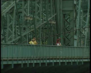 Link to Video | Saxony, bridge, German Democratic Republic, Dresden, 1990, Loschwitz Bridge, tourist attraction, eastern Germany