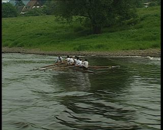 Link to Video | tourist destination, Saxony, maritime transport, Elbe, German Democratic Republic, 1990, color, standard-definition television, Elbe Sandstone Mountains, 1990s, tour boat ride, river, Betacam SP, eastern Germany