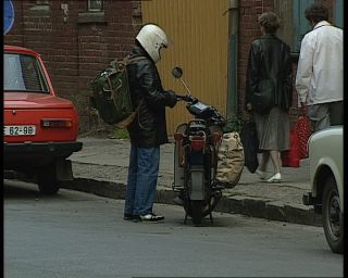 Link to Video | German Democratic Republic, Potsdam, 1990, color, eastern Germany