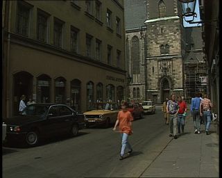 Link to Video | Saxony, German Democratic Republic, church building, St. Thomas Church, 1990, Leipzig, eastern Germany