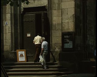 Link to Video | Saxony, German Democratic Republic, church building, St. Thomas Church, 1990, Leipzig, eastern Germany