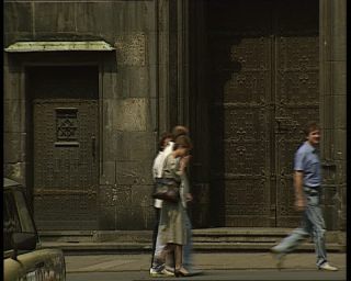 Link to Video | Saxony, German Democratic Republic, church building, St. Thomas Church, 1990, Leipzig, eastern Germany