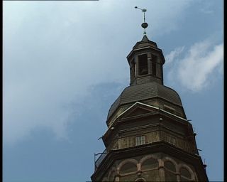 Link to Video | Saxony, German Democratic Republic, church building, St. Thomas Church, 1990, Leipzig, eastern Germany