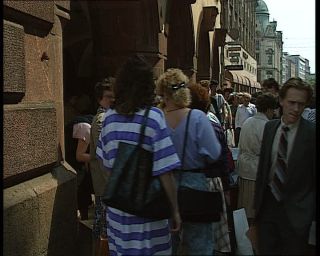 Link to Video | Saxony, German Democratic Republic, 1990, Leipzig, eastern Germany