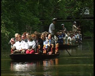 Link to Video | cultural landscape, Spreewald, German Democratic Republic, 1990, color, eastern Germany