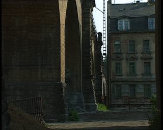 Link to Video | Saxony, architecture, German Democratic Republic, façade, 1990, Leipzig, building, working class quarter, eastern Germany