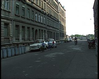 Link to Video | Saxony, architecture, German Democratic Republic, façade, 1990, Leipzig, building, working class quarter, eastern Germany
