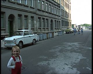 Link to Video | Saxony, architecture, German Democratic Republic, façade, 1990, Leipzig, building, working class quarter, eastern Germany