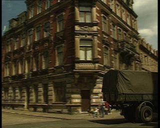 Link to Video | Saxony, German Democratic Republic, Dresden, 1990, Dresden-Neustadt, eastern Germany