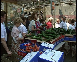 Link to Video | Saxony, German Democratic Republic, 1990, Leipzig, eastern Germany