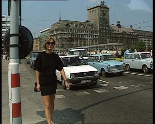 Link to Video | Saxony, German Democratic Republic, 1990, Leipzig, eastern Germany