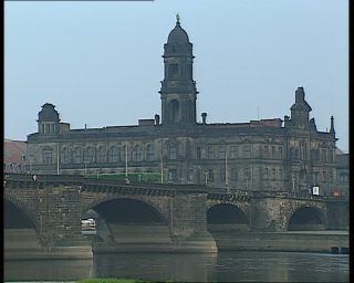Link to Video | church building, Dresden, 1990, Dresden Cathedral, eastern Germany