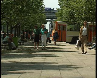 Link to Video | German Democratic Republic, 1990, East Berlin, Berlin, eastern Germany