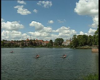 Link to Video | Mecklenburg-Western Pomerania, summer, German Democratic Republic, Schwerin, 1990, color, standard-definition television, Mecklenburg, 1990s, Betacam SP
