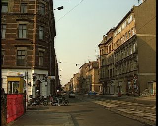 Link to Video | Saxony, architecture, German Democratic Republic, façade, 1990, Leipzig, building, working class quarter, eastern Germany