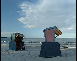 Link to Video | Mecklenburg-Western Pomerania, German Democratic Republic, Ostseebad, Sellin, Sellin, Baltic Sea, eastern Germany