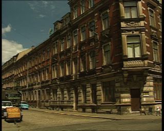 Link to Video | Saxony, German Democratic Republic, Dresden, 1990, Dresden-Neustadt, eastern Germany
