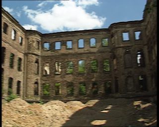 Link to Video | ruins, Saxony, Dresden Castle, German Democratic Republic, Dresden, 1990, ruinous, château, eastern Germany