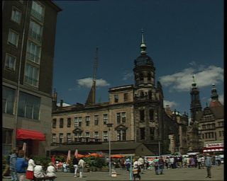 Link to Video | ruins, Saxony, Dresden Castle, German Democratic Republic, Dresden, 1990, ruinous, château, eastern Germany