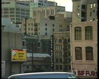 Link to Video | downtown, color, 1988, United States of America, North America, Los Angeles, California