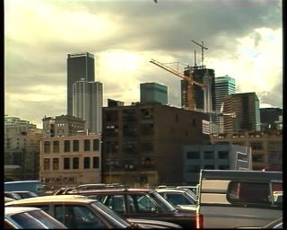 Link to Video | downtown, color, 1988, United States of America, North America, Los Angeles, California