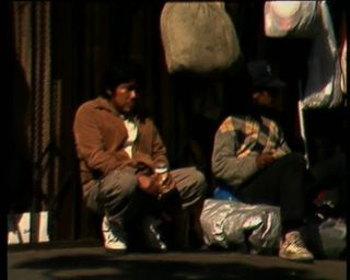 Link to Video | poverty, downtown, homelessness, social issue, color, 1988, United States of America, unemployment, North America, Los Angeles, California