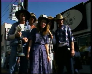 Link to Video | color, street festival, 1988, United States of America, Hollywood, North America, human, Los Angeles, street fair, California