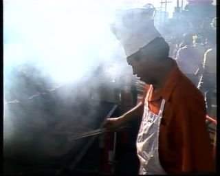 Link to Video | color, street festival, 1988, United States of America, Hollywood, North America, human, Los Angeles, street fair, California