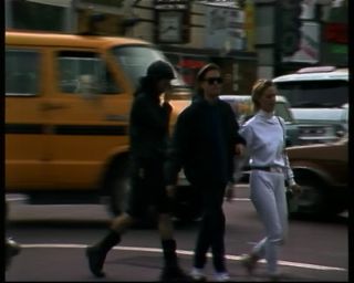 Link to Video | private transport, color, pedestrian, 1988, United States of America, Melrose Avenue, North America, human, California