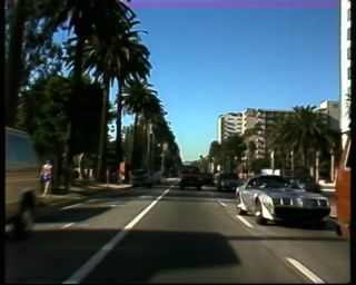 Link to Video | Santa Monica Boulevard, 1988, United States of America, North America, daytime, sky, boulevard, Los Angeles, California