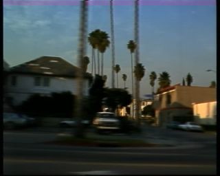 Link to Video | passenger car, motor car, private transport, color, 1988, United States of America, North America, Los Angeles, Sunset Boulevard, California