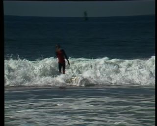 Link to Video | surfer, surfing, sea, 1988, United States of America, sport, beach, North America, Los Angeles, California
