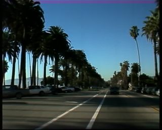 Link to Video | Santa Monica Boulevard, 1988, United States of America, North America, daytime, sky, boulevard, Los Angeles, California