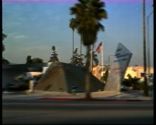 Link to Video | passenger car, motor car, private transport, color, 1988, United States of America, North America, Los Angeles, Sunset Boulevard, California