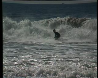 Link to Video | surfer, surfing, sea, 1988, United States of America, sport, beach, North America, Los Angeles, California