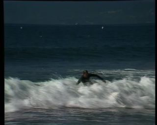Link to Video | surfer, surfing, sea, 1988, United States of America, sport, beach, North America, Los Angeles, California