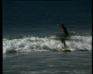 Link to Video | surfer, surfing, sea, 1988, United States of America, sport, beach, North America, Los Angeles, California