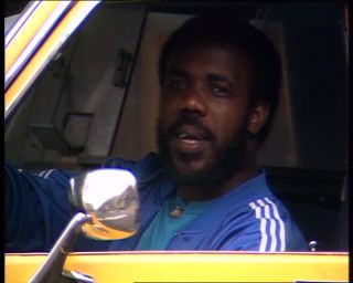 Link to Video | Manhattan, Third Avenue, Big Apple, color, 1989, United States of America, passenger, yellow cab, New York City, Little Germany, male human, man