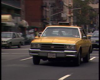Link to Video | Manhattan, Third Avenue, Big Apple, color, 1989, United States of America, passenger, yellow cab, New York City, Little Germany, male human, man