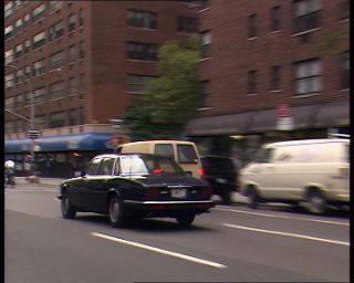 Link to Video | Manhattan, Third Avenue, Big Apple, color, 1989, United States of America, passenger, yellow cab, New York City, Little Germany, male human, man
