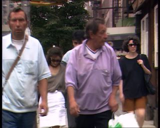 Link to Video | Manhattan, Third Avenue, Big Apple, color, 1989, United States of America, passenger, yellow cab, New York City, Little Germany, male human, man