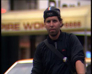 Link to Video | Manhattan, Third Avenue, Big Apple, color, 1989, United States of America, passenger, yellow cab, New York City, Little Germany, male human, man