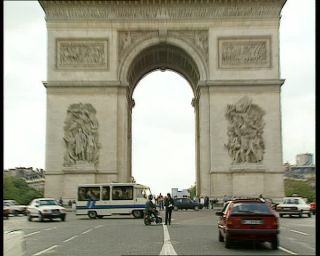 Link to Video | commemoration, tourist destination, France, Legion of Honour, megacity, metropolis, 1991, color, standard-definition television, 1990s, Europe, megalopolis, Betacam SP, Paris