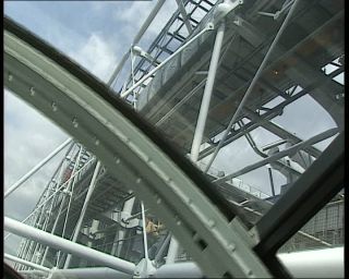 Link to Video | tourist destination, cultural center, France, megacity, Centre Georges Pompidou, metropolis, 1991, color, standard-definition television, 1990s, Europe, megalopolis, tourist attraction, Betacam SP, Paris