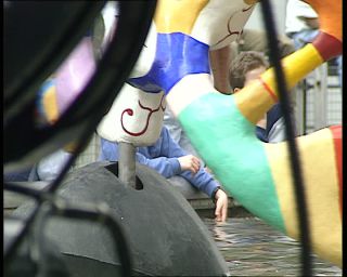 Link to Video | tourist destination, cultural center, France, megacity, Centre Georges Pompidou, metropolis, 1991, color, standard-definition television, 1990s, Europe, megalopolis, tourist attraction, Betacam SP, Paris