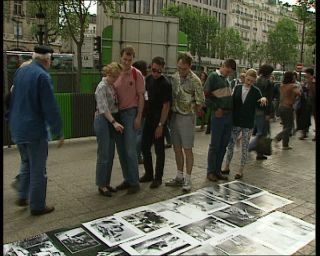 Link to Video | tourist destination, France, megacity, metropolis, 1991, color, standard-definition television, 90s, 1990s, Europe, megalopolis, avenue des Champs-Élysées, Betacam SP, Paris