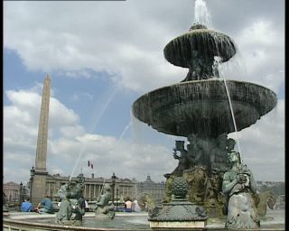 Link to Video | tourist destination, France, megacity, place de la Concorde, metropolis, 1991, color, standard-definition television, 1990s, Europe, megalopolis, tourist attraction, Betacam SP, Paris