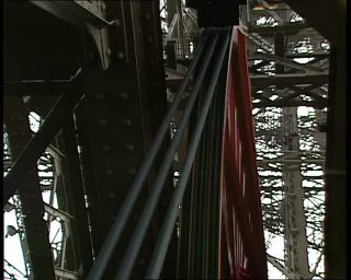 Link to Video | tourist destination, France, megacity, metropolis, 1991, color, Eiffel Tower, standard-definition television, 90s, 1990s, Europe, megalopolis, tourist attraction, day, Betacam SP, Paris